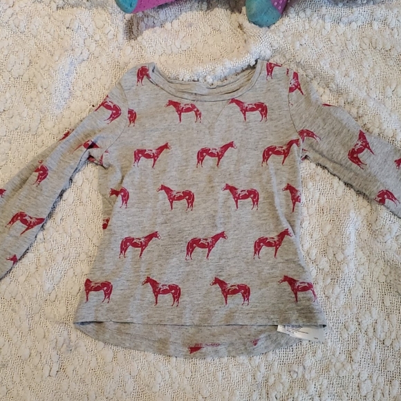 Horse long sleeve tee - Picture 1 of 3